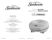 Sunbeam Manual User Manual