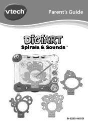 Vtech DigiArt Spirals & Sounds User Manual