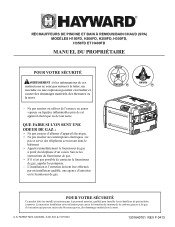 Hayward Universal H-Series Propane Gas Owners Manual: H150FDN H200FDN H250FDN H300FDN H350FDN H400FDN francais