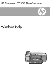 HP Photosmart C5500 User Guide