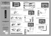 Insignia NS-24LD120A13 Quick Setup Guide (English)