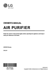LG AS330DWR0 Owners Manual