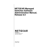 Netgear GSM7248v2 7000 Series Managed Switch Administration Guide for Software Version 8.0