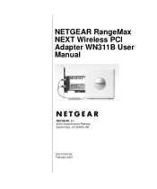 Netgear WN311B-100NAR WN311B User Manual