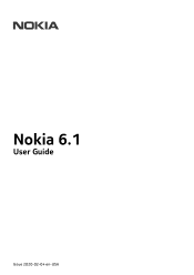 Nokia 6.1 User Manual