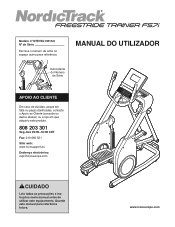 NordicTrack Freestride Trainer Fs7i Elliptical Portuguese Manual