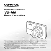Olympus VG-160 VG-160 Manuel d'Instructions (Fran栩s)