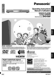 Panasonic DVD-S97S Dvd Player