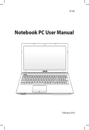 Asus R500VS User's Manual for English Edition