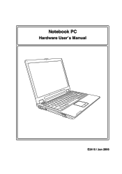 Asus W6F W6 Hardware Manual for English Edition (E2416)