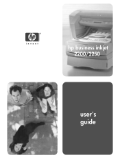 HP Business Inkjet 2200/2250 HP Business InkJet 2200/2250 Printer - (English) User's Guide