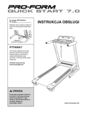 ProForm Quick Start 7.0 Treadmill Polish Manual