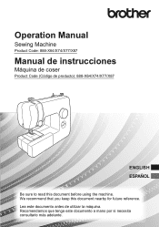 Brother International LX3817G Operation Manual