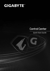 Gigabyte AERO 15 Intel 10th Gen Quick Start Guide