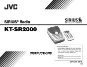 JVC KT-SR2000 Instructions