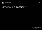 Motorola ELECTRIFY 2 ELECTRIFY 2 - User Guide