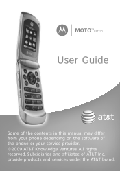 Motorola MOTO EM330 AT&T Quick Start Guide - En