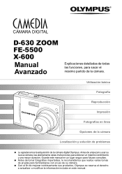 Olympus D630 D-630 Zoom Manual Avanzado (Español)