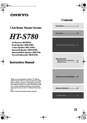 Onkyo HT-R530 Owner Manual