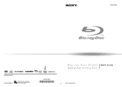 Sony BDP S500 Operating Instructions