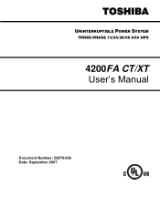 Toshiba T42F3F500XAMBN User Manual