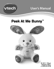 Vtech Peek at Me Bunny Pink User Manual