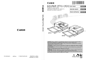 Canon PIXMA SELPHY CP510 SELPHY CP710/CP510 User Guide