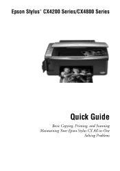 Epson CX4800 Quick Reference Guide