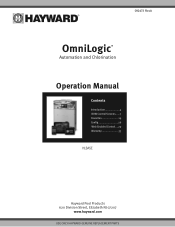 Hayward OmniLogic Operation Manual