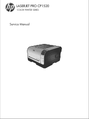 HP LaserJet Pro CP1525 Service Manual