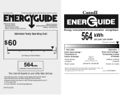 Maytag MFC2061KES Energy Guide