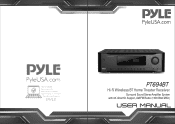 Pyle PT694BT Instruction Manual