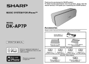 Sharp DK-AP7P DK-AP7P Operation Manual
