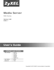 ZyXEL NSA320S User Guide