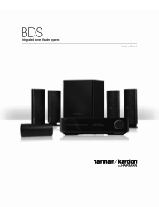 Harman Kardon BDS 800 Owners Manual