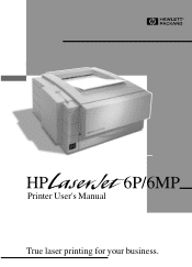 HP LaserJet 6p User Manual