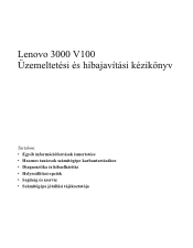 Lenovo V100 (Hungarian) Service and Troubleshooting Guide