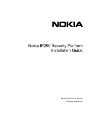 Nokia IP290 Installation Guide