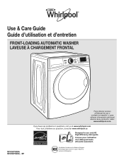 Whirlpool WFL98HEBU Use & Care Guide
