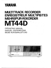 Yamaha MT44D Owner's Manual (image)