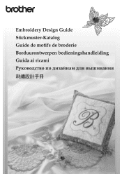 Brother International Innov-is XV8550D Embroidery Design Guide