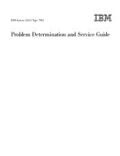 IBM x3655 Service Guide