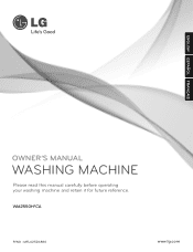LG WM2550HWCA Owner's Manual