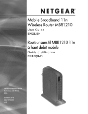 Netgear MBR1210-1BMCNS MBR1210 User Manual (ENGLISH & FRANÇAIS)