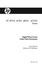 HP DF1000A3 HP df720, df780, df820 , df1000 Digital Picture Frame - User Guide