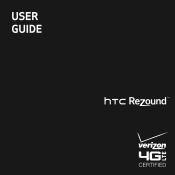 HTC Rezound Verizon Rezound - User Guide
