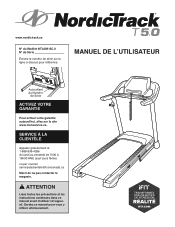 NordicTrack T 5.0 Treadmill Frc Manual