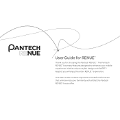 Pantech Renue Manual - English