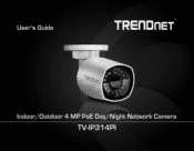 TRENDnet TV-IP314PI Users Guide