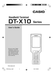 Casio DT-X10 User Guide